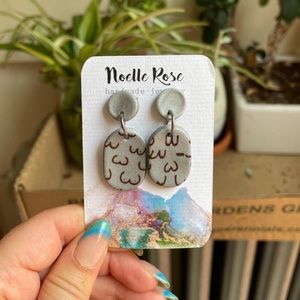 Polymer Clay earrings!